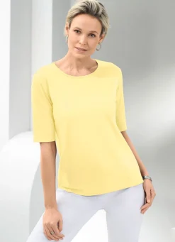 Shirt mit rundem Halsausschnitt in 10 Farben