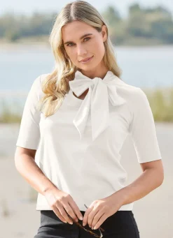 Shirt mit Schluppe in 3 Farben