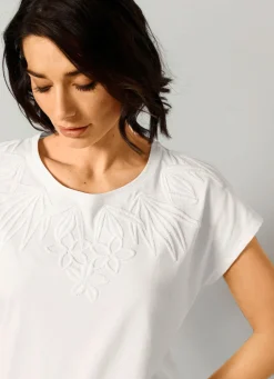 Shirt mit schöner Stickerei