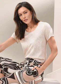 Shirt mit Seitenschlitzen