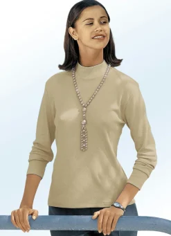 Shirt mit Stehkragen