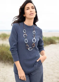 Shirt mit Stehkragen