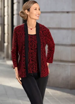 Shirt-Tunika in 2-in-1-Optik