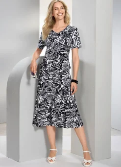 Shirt-Tunika mit Elasthan