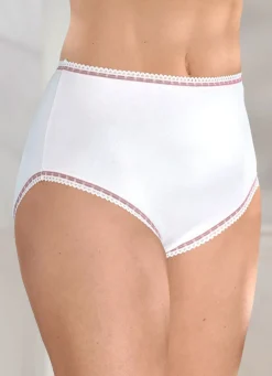 Siebenerpack Slips mit Kontrastabschlüssen