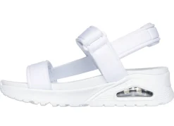 SKECHERS Sandale aus dehnbarem Textilmaterial