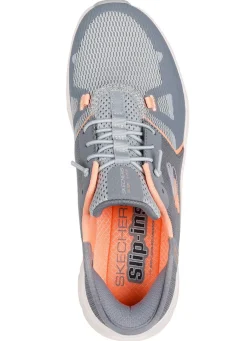 SKECHERS Sneaker mit geformter Slip-Ins Fersenplatte