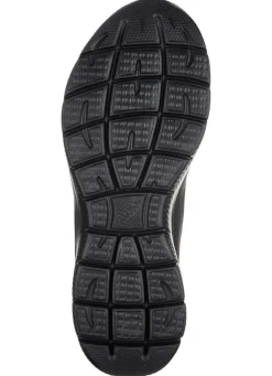 SKECHERS, sportliche Damen-Sneaker, mit Nappaleder-Besätzen