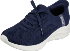 SKECHERS, sportliche Damen-Sneaker, mit geformter Slip-Ins Fersenplatte