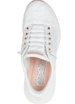 SKECHERS, stylische Damen-Sneaker, mit geformter Slip-Ins Fersenplatte