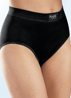 sloggi Double Comfort Zwierpack Maxi-Slips mit BIO-Baumwolle