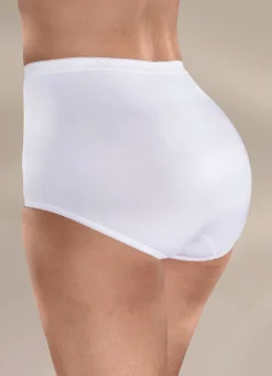 Sloggi Dreierpack Maxi Slip mit elastischen Abschlüssen