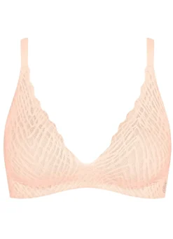 sloggi ZERO Feel-Push-up-BH mit Elastikspitze