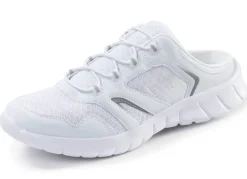 Sportlicher Damen-Sabot, mit herausnehmbarem Fußbett