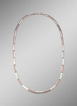 Stilvolle Halskette aus Titan mit Clipverschluss