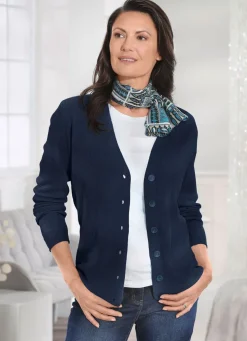 Strickjacke aus Schurwolle (Merino)