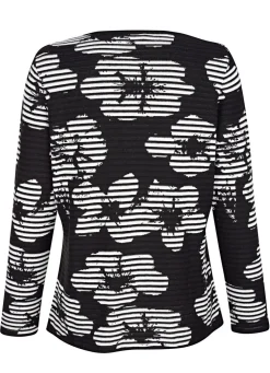 Strickjacke in Feinstrick