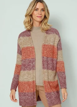 Strickjacke in Garnmix