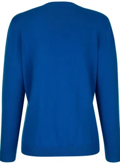 Strickjacke mit rundem Halsausschnitt