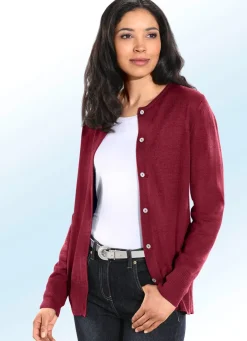 Strickjacke mit Schurwolle