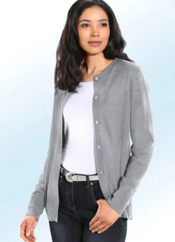 Strickjacke mit Schurwolle