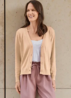 Strickjacke mit supersoftem Griff