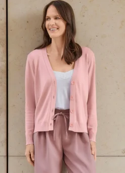 Strickjacke mit supersoftem Griff