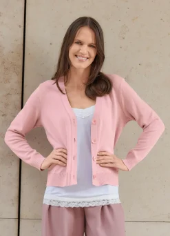 Strickjacke mit supersoftem Griff