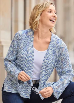 Strickjacke mit tollem Farbverlauf