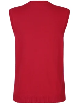 Stricktop mit breiten Trägern