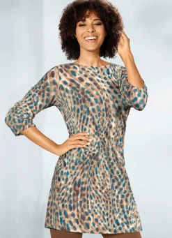 Strick-Tunika in Feinstrick