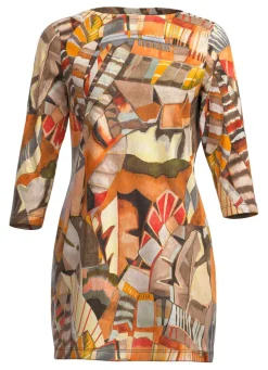 Strick-Tunika in Feinstrick