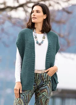 Strickweste mit Alpaka