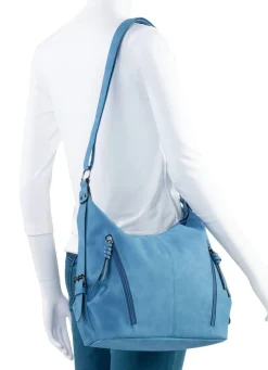 Tasche aus weichem, dezent schattiertem Synthetik