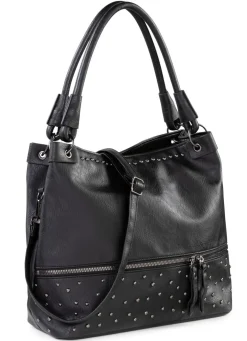 Tasche mit trendigen Ziernieten