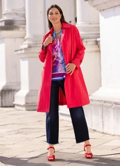 Trenchcoat mit Gürtel