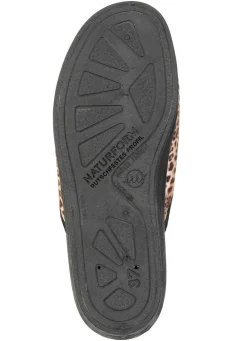 Trendige Damen-Hausschuhe, im Leo-Look