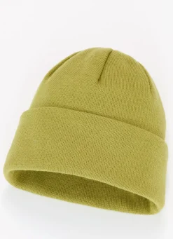 Trendige Damen-Mütze, mit Umschlag