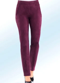 Trendige, samtweiche Hose