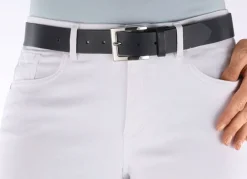 Trendiger Damen-Gürtel aus Leder, 3,5 cm breit