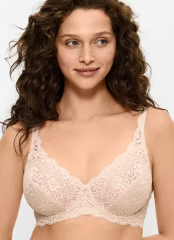 Triumph Amourette Bügel-BH aus zarter Elastikspitze