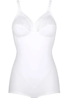 Triumph Hosenkorselett mit Baumwollspitze in den Obercups