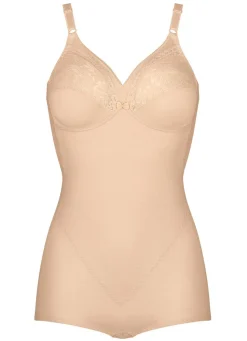 Triumph Hosenkorselett mit Baumwollspitze in den Obercups