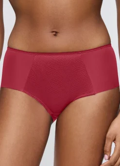 Triumph Slip mit Jacquardeinsatz im Vorderteil