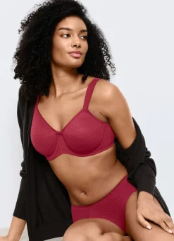 Triumph Slip mit Jacquardeinsatz im Vorderteil