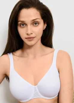 Triumph-Comfort Minimizer-Bügel-BH mit elastischer Tüllstickereispitze