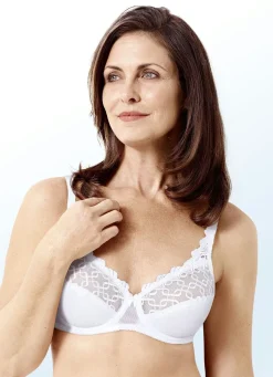 Triumph-Letizia Bügel-BH mit effektvoller Stickereispitze