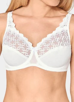 Triumph-Letizia Bügel-BH mit effektvoller Stickereispitze