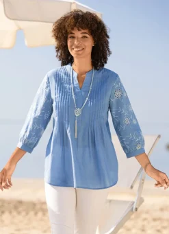 Tunika mit Biesenzier