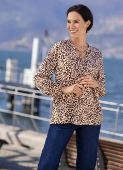 Tunika mit Bindebändchen